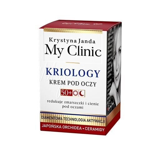 Silmaümbruskreem Japanese Orchid and Ceramides Krystyna Janda My Clinic Kriology, 15ml hind ja info | Silmakreemid, seerumid | kaup24.ee