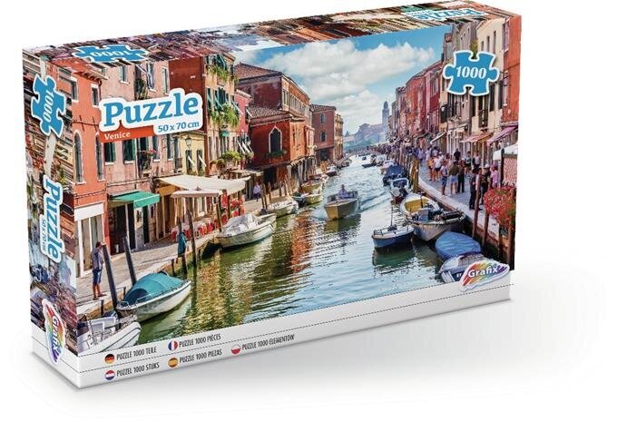 Pusle Grafix Canals Venice, 1000-osaline hind ja info | Pusled | kaup24.ee