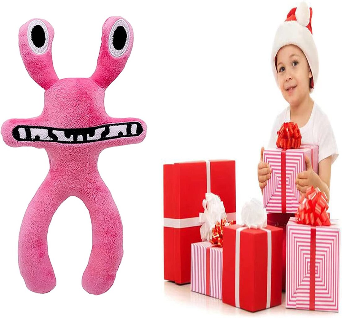 Pehme plüüsist mänguasi Rainbow friends, Pink Monster, roosa, 30 cm цена и информация | Pehmed mänguasjad | kaup24.ee