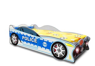 Voodi koos madratsiga Speedy Police, 140x70 cm hind ja info | Lastevoodid | kaup24.ee