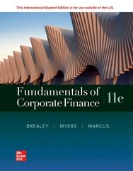 ISE Fundamentals of Corporate Finance 11th edition цена и информация | Книги по экономике | kaup24.ee