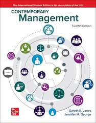 ISE Contemporary Management 12th edition hind ja info | Majandusalased raamatud | kaup24.ee
