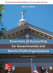 ISE Essentials of Accounting for Governmental and Not-for-Profit Organizations 14th edition цена и информация | Книги по экономике | kaup24.ee