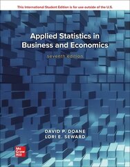 ISE Applied Statistics in Business and Economics 7th edition hind ja info | Majandusalased raamatud | kaup24.ee