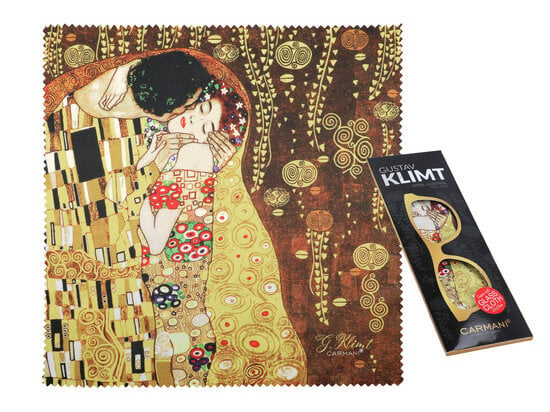 Salvrätik prillide jaoks «Suudlus» Gustav Klimt, 20х20 hind ja info | Prillid | kaup24.ee