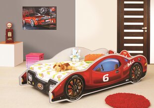 Кровать с матрасом MiniMax Big, красная цена и информация | Детские кровати | kaup24.ee
