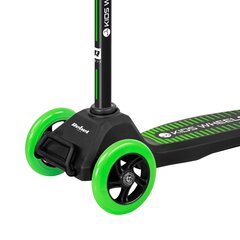 Laste kolmerattaline Tõukeratas roheline Rebel kids wheels, roheline цена и информация | Самокаты | kaup24.ee