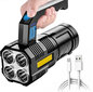 Taskulambi lamp Prožektor Sisseehitatud USB- laetav aku hind ja info | Valgustid ja lambid | kaup24.ee