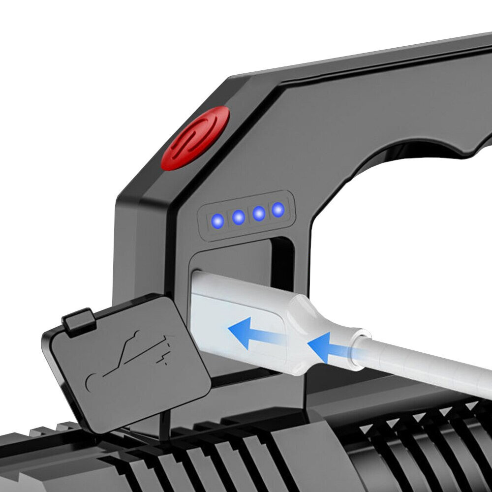 Taskulambi lamp Prožektor Sisseehitatud USB- laetav aku цена и информация | Valgustid ja lambid | kaup24.ee