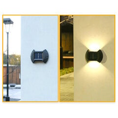 Seinalamp dekoratiivne LED Komplektis 4 tk цена и информация | Уличное освещение | kaup24.ee