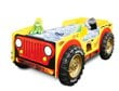 Voodi koos madratsiga Monster Truck, kollane цена и информация | Lastevoodid | kaup24.ee