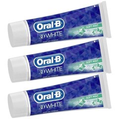 Oral-B 3D White hambapasta 75 ml цена и информация | Для ухода за зубами | kaup24.ee