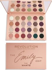 Lauvärvipalett Makeup Revolution x The Emily Edit The Needs Palette, 13.2 g hind ja info | Ripsmetušid, lauvärvid, silmapliiatsid, seerumid | kaup24.ee