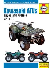 Kawasaki Bayou & Prarie ATVs (86 - 11): 1986 - 2011 цена и информация | Путеводители, путешествия | kaup24.ee