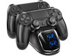 Laadija, dokkimisjaam PlayStation 4 kontrollerite jaoks hind ja info | Mängukonsoolide lisatarvikud | kaup24.ee