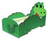 Voodi koos madratsiga Dino Big, roheline hind ja info | Lastevoodid | kaup24.ee