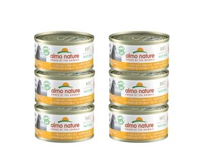 Almo Nature HFC Natural, для кошек, куриная грудка, 6x70г. цена и информация | Кошачьи консервы | kaup24.ee