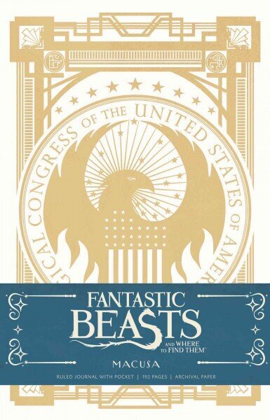 Fantastic Beasts and Where to Find them: MACUSA Hardcover Ruled Journal: Macusa Hardcover Ruled Journal цена и информация | Kunstiraamatud | kaup24.ee