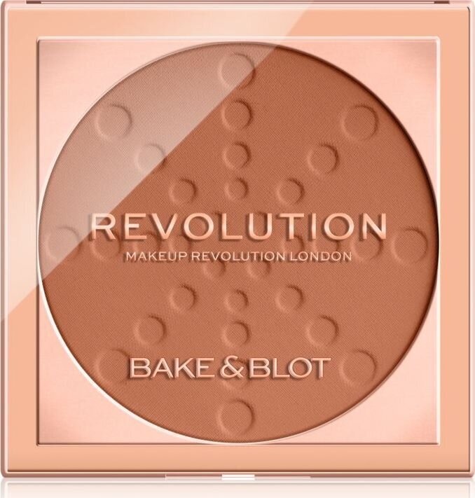 Kompaktpuuder Revolution Bake & Blot Compact Powder Deep Dark, 5.5 g hind ja info | Jumestuskreemid, puudrid | kaup24.ee