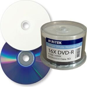 Traxdata DVD-R 4,7 GB 16x valge veekindel цена и информация | Vinüülplaadid, CD, DVD | kaup24.ee