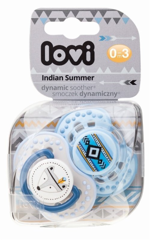 LOVI rõngaslutt silikoon Indian summer 0-3kuud 2tk, 22/855boy цена и информация | Lutid | kaup24.ee