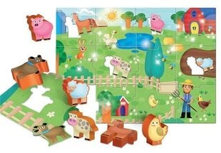 Детская ферма Lisciani Carotina Baby Farm цена и информация | Развивающие игрушки и игры | kaup24.ee