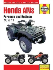 Honda Foreman ATV (95 -11): 1995-2011 цена и информация | Путеводители, путешествия | kaup24.ee