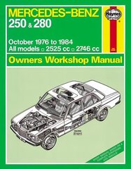 Mercedes-Benz 250 & 280 123 Series Petrol Owner's: 76-84 цена и информация | Путеводители, путешествия | kaup24.ee