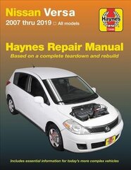 HM Nissan Versa 2007-2019: 2007 Thru 2019, All Models hind ja info | Reisiraamatud, reisijuhid | kaup24.ee