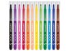 Viltpliiatsid ColorPeps Long Life Zipper, 12 värvi цена и информация | Kunstitarbed, voolimise tarvikud | kaup24.ee