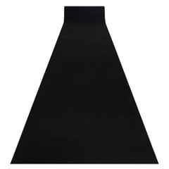 Rugsx ковровая дорожка Rumba, чёрная, 200 см цена и информация | Ковры | kaup24.ee