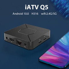 iATV Q5 H316-Android 10 цена и информация | ТВ-приемники, тюнеры | kaup24.ee