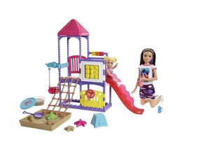 Кукла Barbie Skipper Playground GHV89 цена и информация | Игрушки для девочек | kaup24.ee
