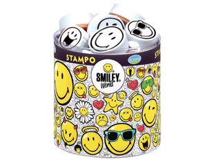 Templid Aladine Stampo Smiley värvipadjaga, 38 tk hind ja info | Kirjatarbed | kaup24.ee