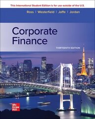 Corporate Finance 13th edition hind ja info | Majandusalased raamatud | kaup24.ee