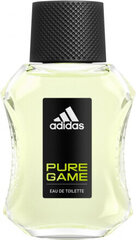 Мужская парфюмерия Adidas Pure Game EDT цена и информация | Мужские духи | kaup24.ee