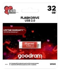 GoodRam Pendrive CUBE 32GB USB2.0 hind ja info | GoodRam Arvutid ja IT- tehnika | kaup24.ee