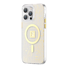 Kingxbar PQY Geek iPhone 14 Plus MagSafe, kuldne цена и информация | Чехлы для телефонов | kaup24.ee