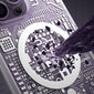 Kingxbar PQY Geek iPhone 14 Pro MagSafe, hõbedane hind ja info | Telefoni kaaned, ümbrised | kaup24.ee