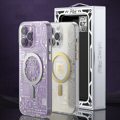 Kingxbar PQY Geek для iPhone 14 Pro MagSafe, серебро цена и информация | Чехлы для телефонов | kaup24.ee