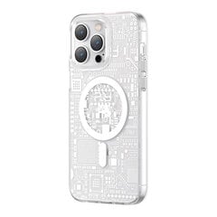 Kingxbar PQY Geek iPhone 14 MagSafe, hõbedane hind ja info | Telefoni kaaned, ümbrised | kaup24.ee