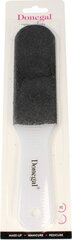 Двусторонняя терка для пяток Donegal с удобной пластиковой ручкой, 23 см. цена и информация | Средства для маникюра и педикюра | kaup24.ee