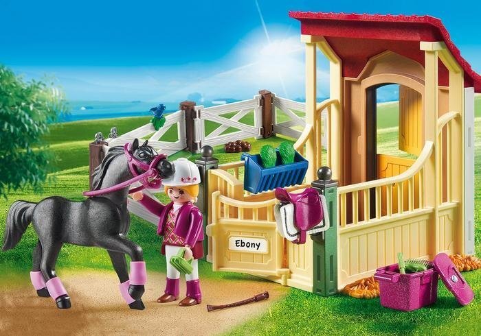 6934 PLAYMOBIL® Country Tall Araabia tõuhobusega цена и информация | Klotsid ja konstruktorid | kaup24.ee