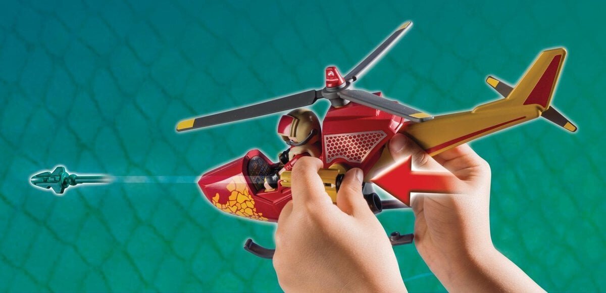 9430 PLAYMOBIL® Dino Helikopter ja Pterodacty цена и информация | Klotsid ja konstruktorid | kaup24.ee