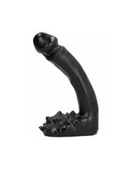 Anaaltapp - dildo, All Black 19 cm hind ja info | Anaallelud | kaup24.ee