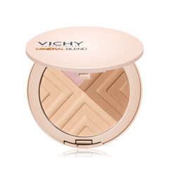 Kompaktpuuder Vichy Mineral Blend Glow Tri-color Powder Light, 9g hind ja info | Jumestuskreemid, puudrid | kaup24.ee