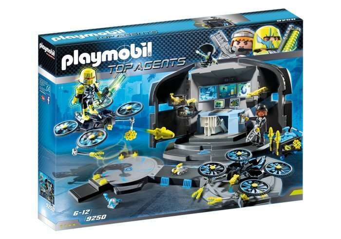 9250 PLAYMOBIL® Top Agents Doktor Drono meeskonna baas цена и информация | Klotsid ja konstruktorid | kaup24.ee