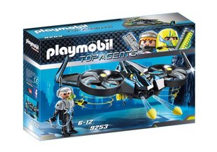 9253 PLAYMOBIL® Top Agents Mega droon цена и информация | Конструкторы и кубики | kaup24.ee