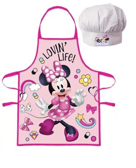 Laste põll ja müts, Minnie Mouse hind ja info | Köögirätikud, pajakindad, põlled | kaup24.ee