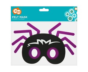 Karnevalimask Ämblik Halloween , 22 x 14 cm (YH-MFPK) 1075 hind ja info | Karnevali kostüümid | kaup24.ee